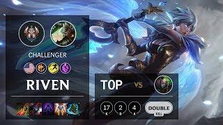 Riven Top vs Singed - NA Challenger Patch 10.4