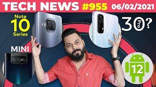 Redmi Note 10 Series India Launch,Narzo 30 Pro Spotted?,Asus Zenfone 8 Mini Coming,Android 12#TTN955