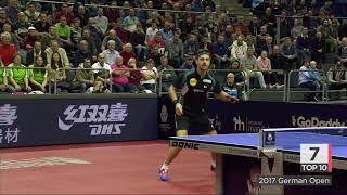 Timo Boll   Top 10 Shots   Table Tennis Legend