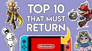 Top 10 Series that MUST be on the Nintendo Switch