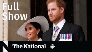 CBC News: The National | Queen misses Jubilee service, CPC membership surge, Ms. Marvel