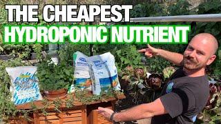 The Cheapest Hydroponic Nutrient: Part 1