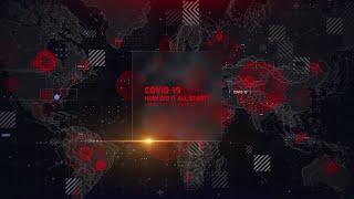 Virus Map Intro Corona Virus Covid-19 DNA HUD UI Medical Digital Opener Pan FREE AE Template