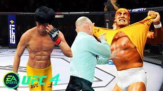 UFC4 Bruce Lee vs Hulk Hogan EA Sports UFC 4 PS5