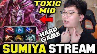 SUMIYA is in Hard Game with this Toxic Mid Dazzle | Sumiya Invoker Stream Moment #1381