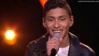 Endrew   ‘Easy’   Knockouts  Music study music Top 5 Top 10  The Voice Kids   VTM 2020