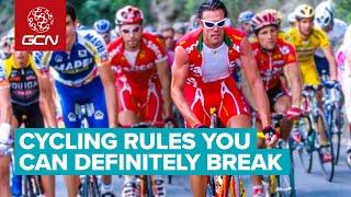 7 Road Cycling Rules Worth Breaking