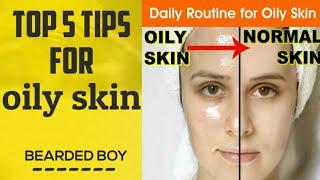 Top 5 tips for oily skin problem ! || तेलीय त्वचा को दूर करने के ५ बेहतरीन उपाय || हिन्दी २०२०