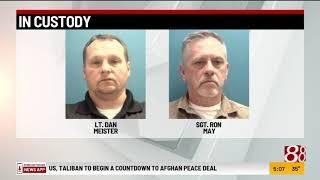 2 Columbus, Indiana, police officers arrested, facing charges of misconduct, ghost employment