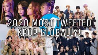 Blackpink is the only Girl Group at the 2020 Top 10 MOST TWEETED KPOP ACCOUNTS GLOBALLY!