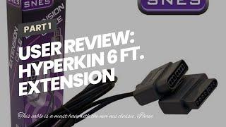 User Review: Hyperkin 6 ft. Extension Cable for SNES Classic Edition/ NES Classic Edition/ Wii...