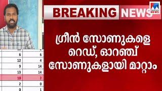 284 ജില്ലകള്‍ ഓറഞ്ച് സോണില്‍; കോട്ടയവും കണ്ണൂരും റെഡ്സോണില്‍ | covid report orange zone