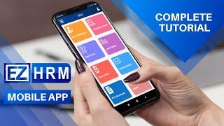 EZHRM Complete mobile app tutorial | | Best HRM application