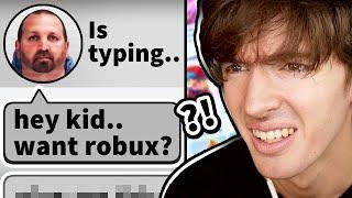 Old men scamming Roblox kids