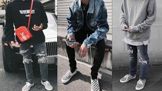 Top 10 Best Slip On Vans Outfit Ideas For Young Guys