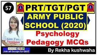 (2020) Army Public School Mock Test- 57 (Part-A & B) | Best Psychology Previous Year Questions