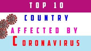 TOP 10 COUNTRY AFFECTED BY CORONAVIRUS