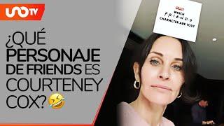 Courteney Cox juega con filtro de Instagram de “Friends”