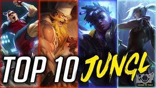 Top 10 Best Jungler Champions Preseason 2020 - League of Legends | LoL Perfect jungler montage