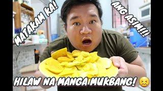 HILAW na MANGA MUKBANG & TOP 10 FACTS ABOUT ME!