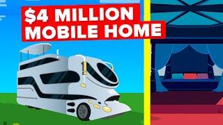 What A $4 Million Dollar Manufactured Mobile Home Looks Like