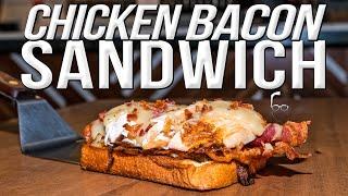 QUICK & EASY QUARANTINE CHICKEN SANDWICH RECIPE | SAM THE COOKING GUY 4K