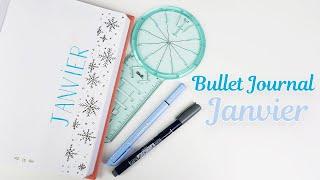 BULLET JOURNAL • PLAN WITH ME JANVIER • FLOCONS | Pnixie