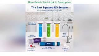Top 10 Express Water - ROALK5D Reverse Osmosis Alkaline Water Filtration System – 10 Stage RO Water