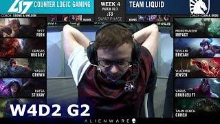 CLG vs Team Liquid | Week 4 Day 2 S10 LCS Spring 2020 | TL vs CLG W4D2