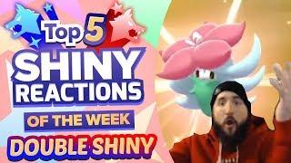 TOP 5 SHINY REACTIONS OF THE WEEK! DOUBLE SHINY! Pokemon Sword and Shield Shiny Montage! Episode 13