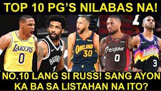 NILABAS NA! TOP 10 NA PINAKA MAGALING NA POINT GUARD SA NBA NGAYON! NO.10 LANG SI WESTBROOK!