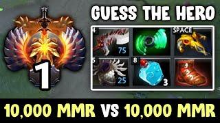 10k vs 10k mid — Guess the Hero TOP-1 RANK EU