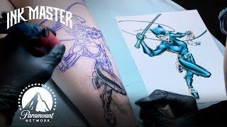 Best Tattoos of Ink Master (Season 3) | Super-Villains & Realistic Anatomical Tattoos