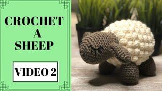 How To Crochet A Sheep Video 2