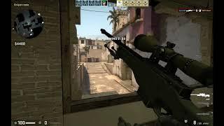 CSGO AWP Head shot top midt