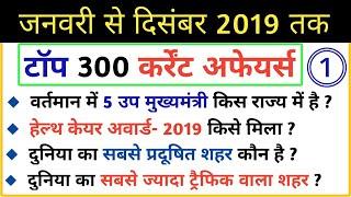 Current Affairs 2019 with details | Top 300 Current Affairs in hindi Part-1