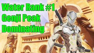 Water Best Genji Gameplay POTG- Top 500 Overwatch Season 19