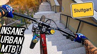 URBAN DOWNHILL MTB STUTTGART! Street Tour - Marc Diekmann