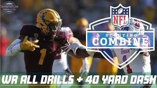 WR All Drills |  NFL Combine 2020