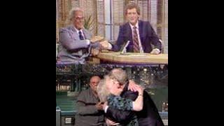 Allen Ludden and Betty White with David Letterman, 1978-2012