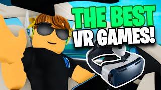 Best ROBLOX VR Games!!