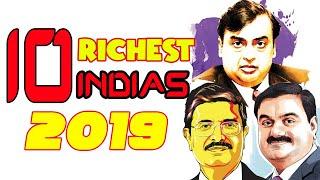 Top 10 India’s 10 richest people  2019