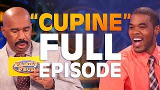 "CUPINE!" BEST ANSWER Steve Harvey has ever heard on Family Feud! (FULL EPISODE)