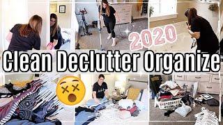 HUGE! 2020 CLEAN DECLUTTER ORGANIZE WITH ME :: SPEED CLEANING MOTIVATION + CLOSET TRANSFORMATION