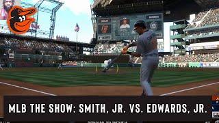 MLB The Show: Dwight Smith, Jr. vs. Carl Edwards, Jr.