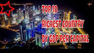 Top 10 Richest Country in the world 2020 by gdp per capital  - Ranking - In Spanish