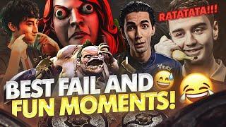 BEST FAIL and FUN Moments of TI10 The International 10 Group Stage - Dota 2