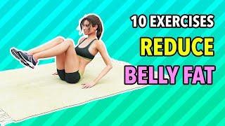 Top 10 Exercises To Reduce Belly Fat At Home