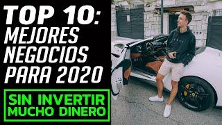 TOP 10: Los Mejores Negocios Para Empezar en 2020 (sin mucha inversión)