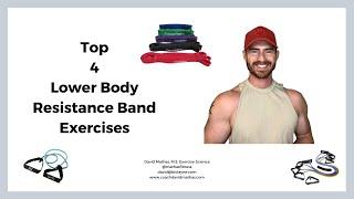 Top 4 Resistance Band Lower Body Exercises: Quarantine Bodybuilding